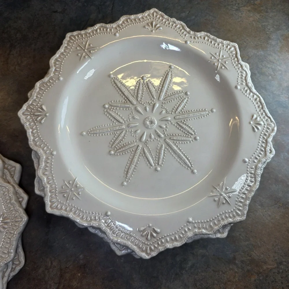 Cracker Barrel Seasonal Elegance Snowflake 10